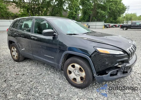 2014 Jeep Cherokee Sport z USA, uszkodzony, nr VIN 1C4PJMAB0EW166154